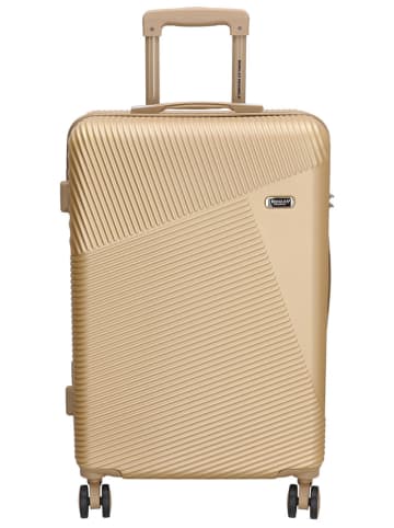 Beagles 3tlg. Hardcase-Trolleyset "Beagles" in Gold