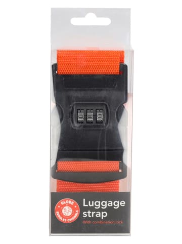 Beagles Pas w kolorze pomarańczowym do walizki - dł. 190 cm