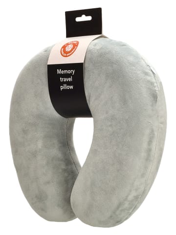 Beagles Poduszka podróżna w kolorze szarym