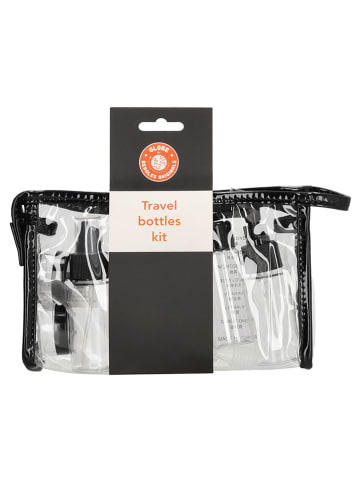 Beagles 7-częściowy zestaw podróżny w kolorze czarnym