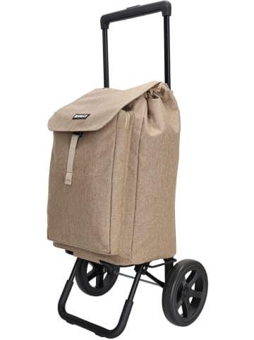 Beagles Einkaufstrolley in Beige - (B)43 x (H)100 x (T)40 cm