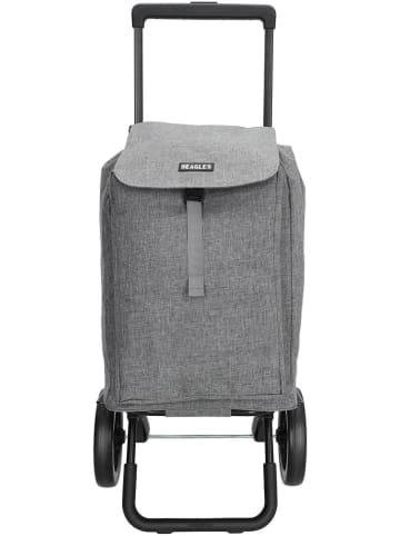 Beagles Einkaufstrolley in Grau - (B)43 x (H)100 x (T)40 cm