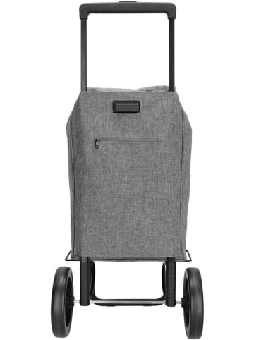 Beagles Boodschappentrolley grijs - (B)43 x (H)100 x (D)40 cm