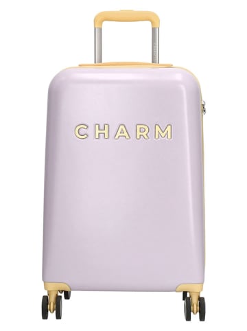 Charm Hardcase-Trolley in Lila - (B)36 x (H)55 x (T)20,5 cm