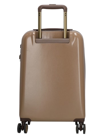 Charm Hardcase-trolley lichtbruin - (B)36 x (H)55 x (D)20,5 cm