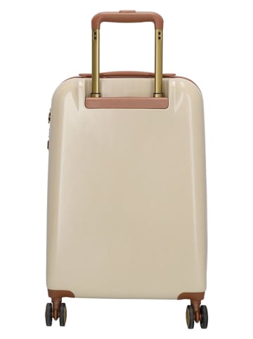 Charm Walizka w kolorze beżowym - 36 x 55 x 20,5 cm