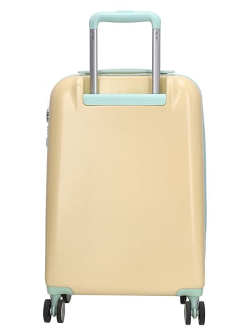 Charm Hardcase-trolley geel - (B)35 x (H)55 x (D)20,5 cm