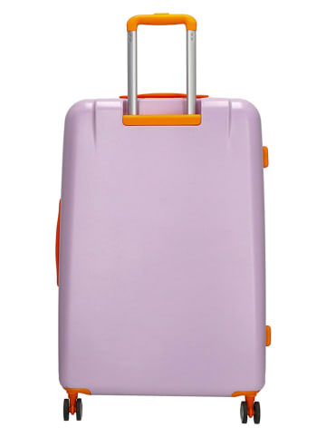 Charm 2tlg. Hardcase-Trolleyset in Beige/ Lila