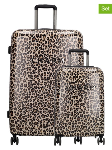 Charm 2tlg. Hardcase-Trolleyset in Beige