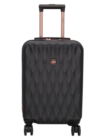 Charm Hardcase-Trolley in Schwarz - (B)35 x (H)55 x (T)22,5 cm