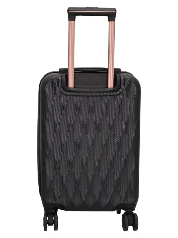 Charm Hardcase-trolley zwart - (B)35 x (H)55 x (D)22,5 cm