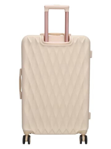 Charm 3-delige hardcase-trolleyset beige - (B)33 x (H)55 x (D)22 cm