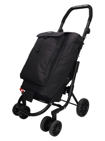 Beagles Einkaufstrolley in Schwarz - (B)60 x (H)113 x (T)40 cm