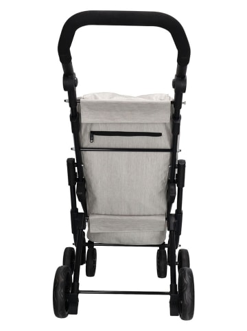 Beagles Einkaufstrolley in Grau - (B)60 x (H)113 x (T)40 cm