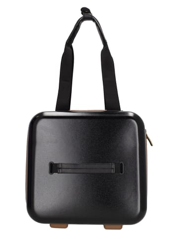 Charm Kosmetiktasche in Schwarz - (B)32 x (H)30 x (T)18 cm