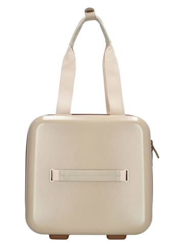 Charm Kosmetiktasche in Beige - (B)32 x (H)30 x (T)18 cm