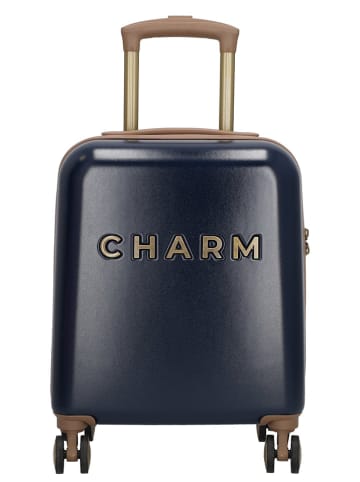 Charm Hardcase-Trolley "Capetown" in Schwarz - (B)34 x (H)45 x (T)20 cm
