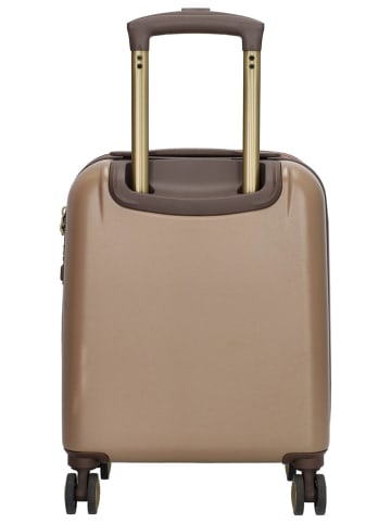 Charm Hardcase-Trolley "Capetown" in Hellbraun - (B)34 x (H)45 x (T)20 cm