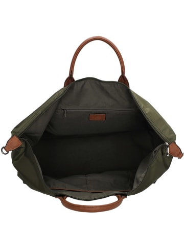 Charm Reisetasche "Buckingham" in Khaki - (B)65 x (H)36 x (T)20 cm