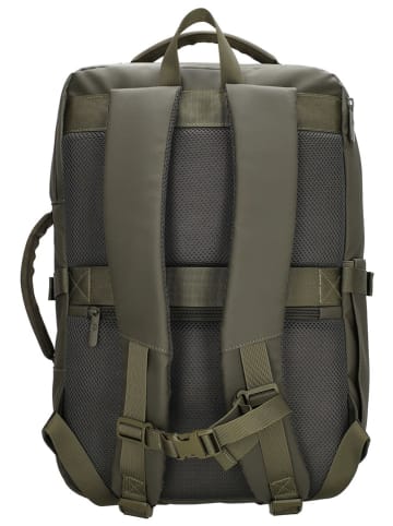 Beagles Rucksack in Khaki - (B)32 x (H)45 x (T)16 cm