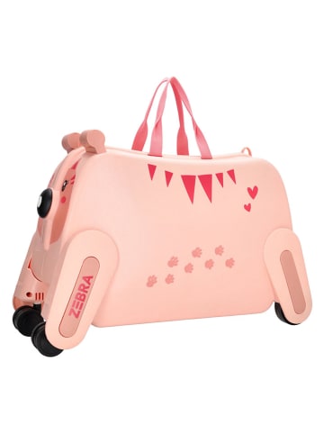 ZEBRA Hardsace-Trolley in Rosa - (B)54,8 x (H)36,5 x (T)24 cm