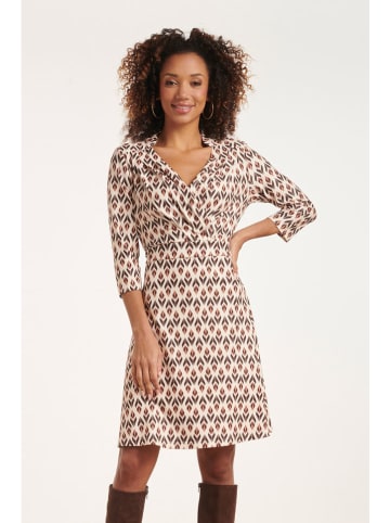 Smashed Lemon Kleid in Creme