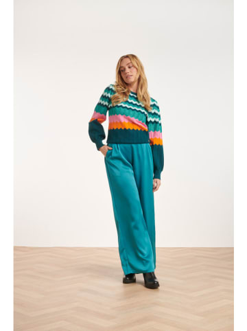 Smashed Lemon Sweter w kolorze turkusowym