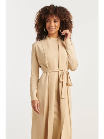 Smashed Lemon Kardigan w kolorze beżowym