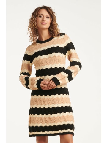 Smashed Lemon Strickkleid in Beige