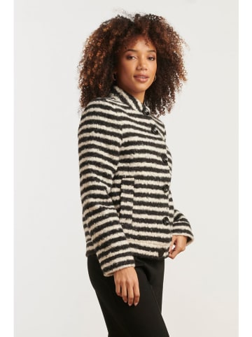 Smashed Lemon Kurtka przejściowa w kolorze biało-czarnym