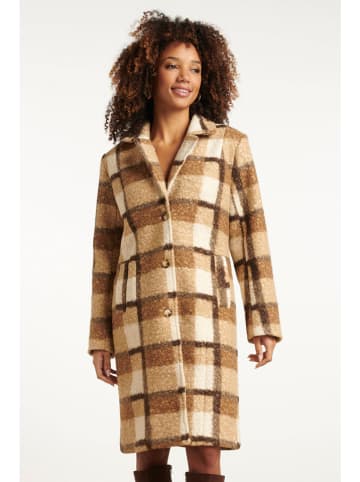 Smashed Lemon Płaszcz przejściowy w kolorze beżowo-jasnobrązowym