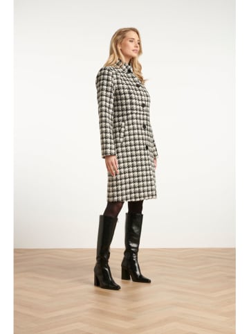 Smashed Lemon Płaszcz przejściowy w kolorze biało-czarnym