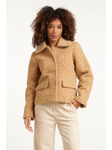 Smashed Lemon Kurtka przejściowa w kolorze beżowym