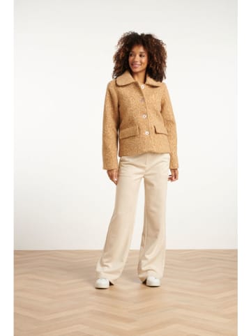 Smashed Lemon Kurtka przejściowa w kolorze beżowym