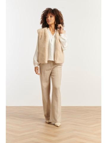 Smashed Lemon Kamizelka w kolorze beżowym