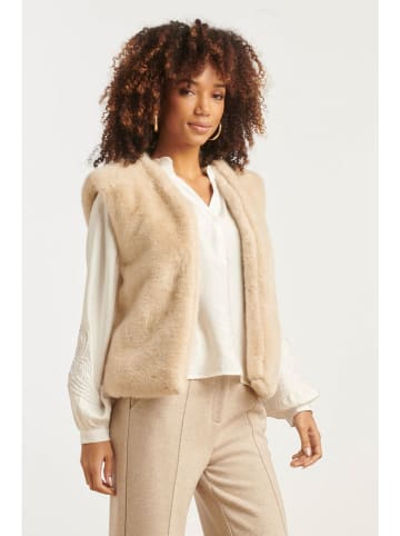 Smashed Lemon Weste in Beige