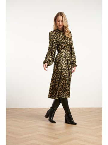 Smashed Lemon Sukienka w kolorze khaki