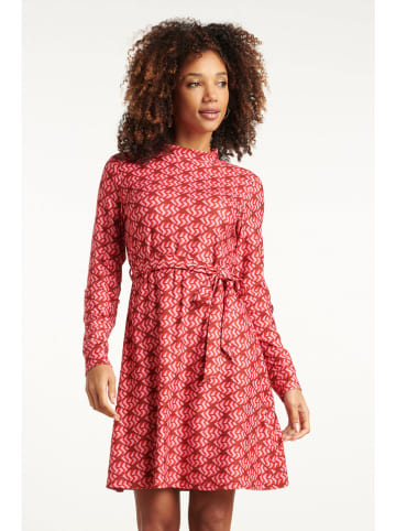 Smashed Lemon Kleid in Rot/ Rosa