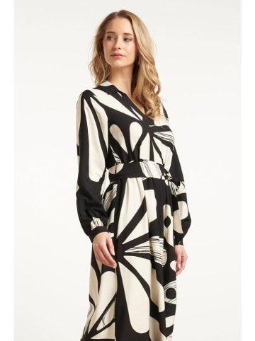 Smashed Lemon Kleid in Schwarz