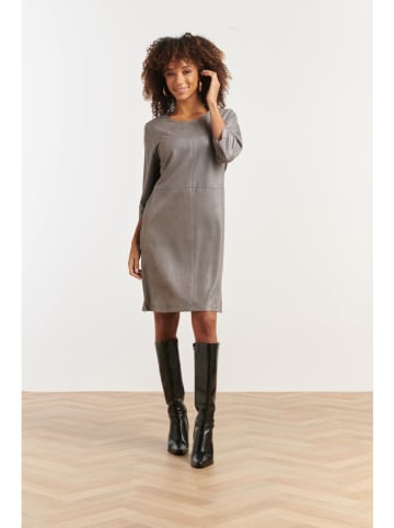 Smashed Lemon Jurk grijs