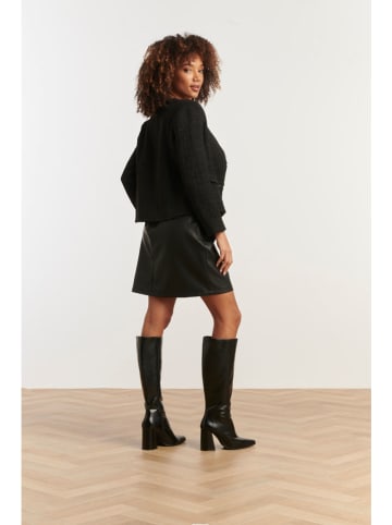 Smashed Lemon Übergangsjacke in Schwarz