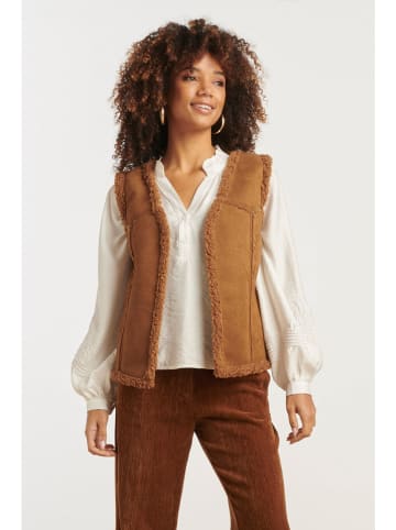 Smashed Lemon Bodywarmer lichtbruin