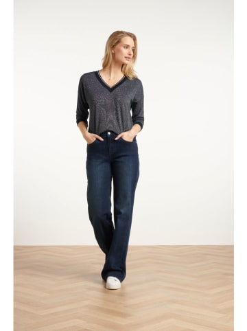 Smashed Lemon Dżinsy - Flared fit - w kolorze granatowym