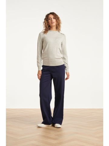 Smashed Lemon Spodnie w kolorze granatowym