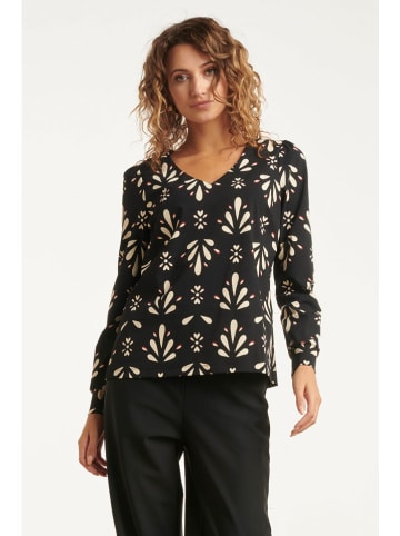 Smashed Lemon Blouse zwart