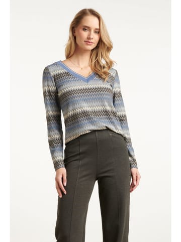 Smashed Lemon Blouse lichtblauw/grijs