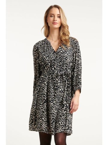 Smashed Lemon Kleid in Schwarz