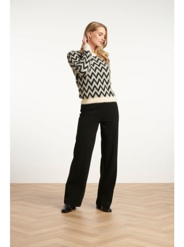 Smashed Lemon Pullover in Grau/ Beige