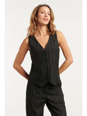 Smashed Lemon Weste in Schwarz