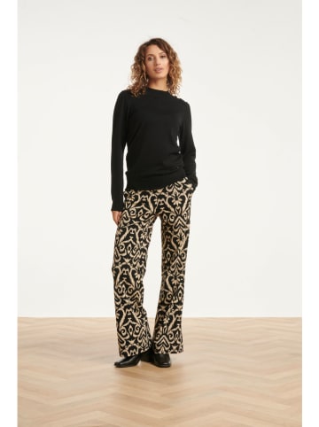 Smashed Lemon Broek zwart/beige